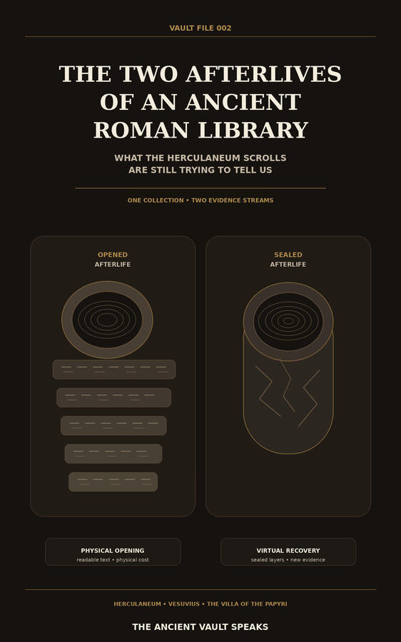 The Two Afterlives of an Ancient Roman Library